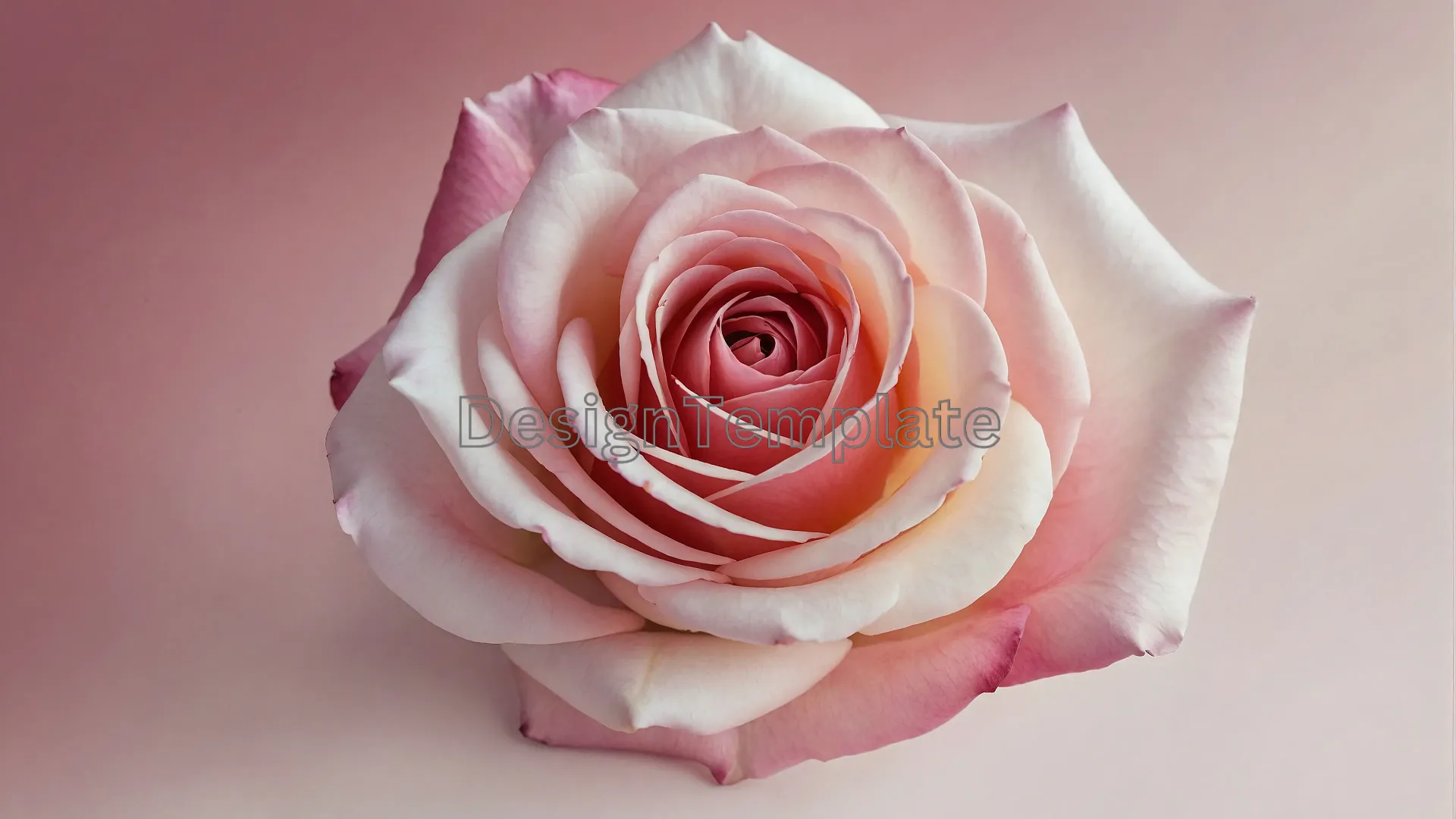 Gradient Color Rose Photo Background